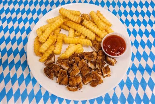 Kids' Schnitzel Bites.