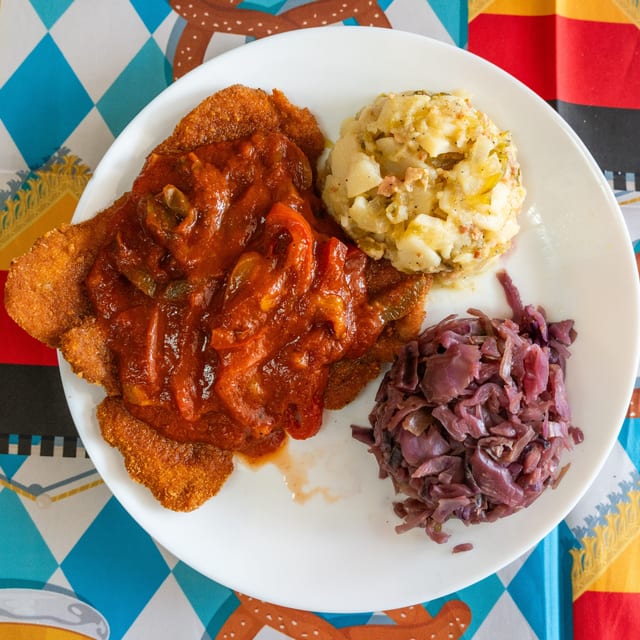 Zigeunerschnitzel.