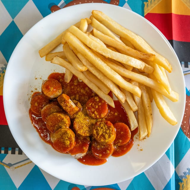 Currywurst.